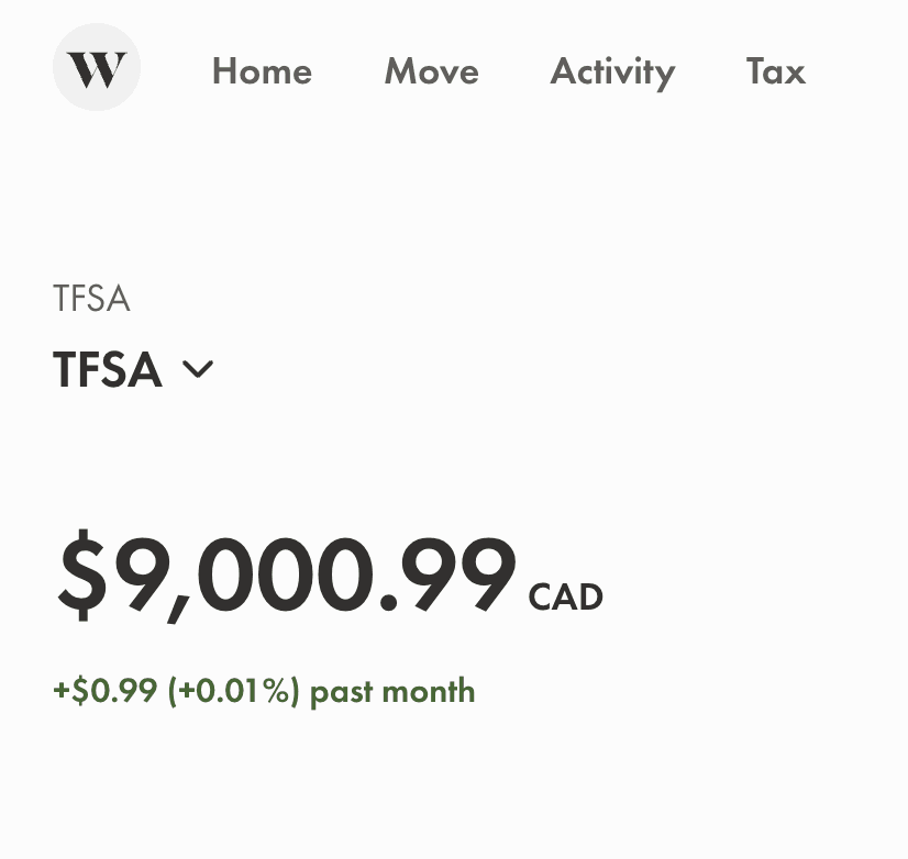 Wealthsimple TFSA